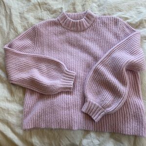 Anthropologie Mock Neck Sweater